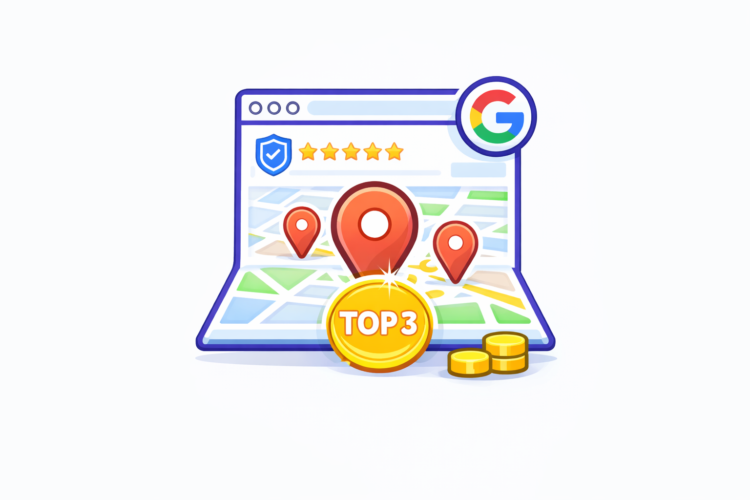 TOP 3 w Google Maps i stabilizacja profilu